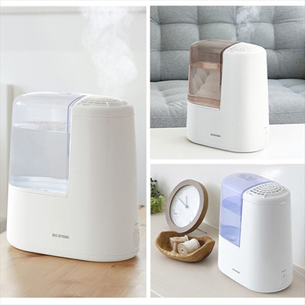 アイリスオーヤマ 加熱式加湿器 260ml/hタイプ SHM-260R1-W ホワイト ※他色あり