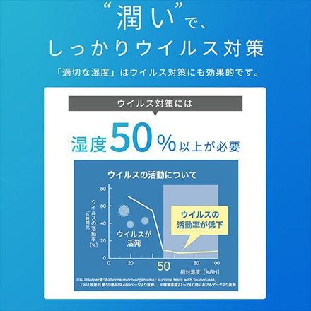 アイリスオーヤマ 上給水ハイブリッド式加湿器 UHK-500-B ブラック ※他色あり