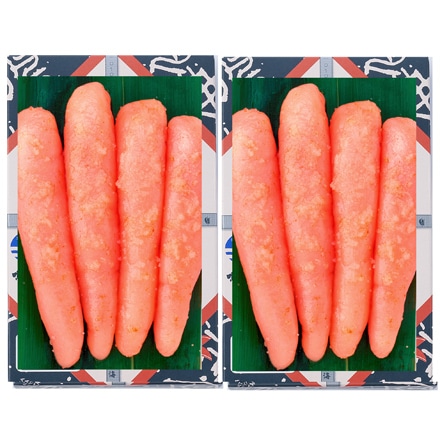福岡 鳴海屋 無着色 辛子明太子 400g