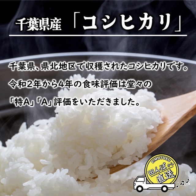 （無洗米）千葉県産 コシヒカリ 6kg 「増量オトク6kg！」令和5年