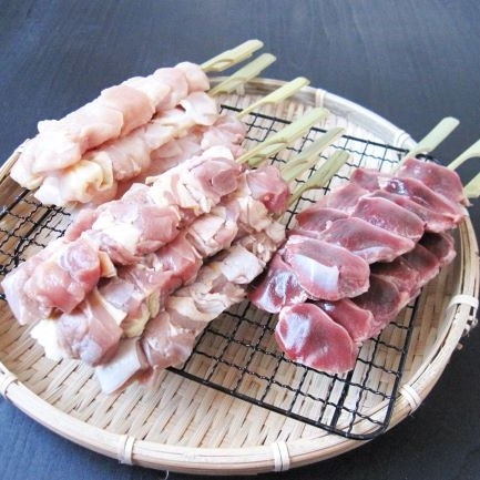 会津地鶏やきとりセット 3種18本