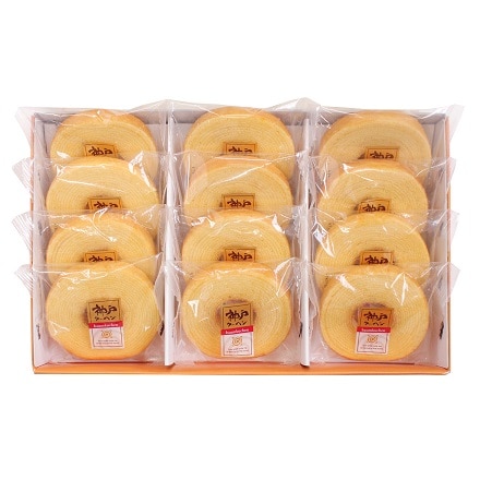 洋菓子の店ロアール 昔ながらの神戸クーヘン 12個 6977-973 【販売期間2022年2月3日~2022年12月15日】