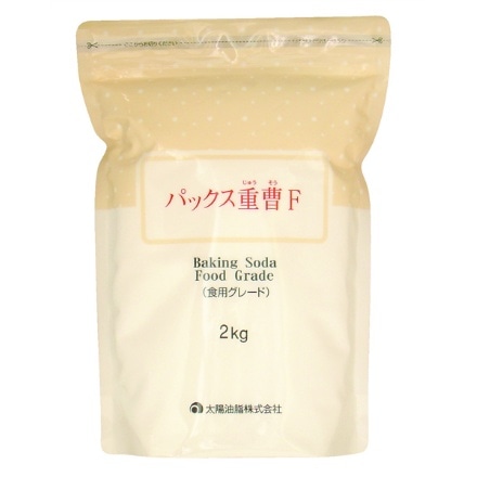 パックス 重曹F 食品グレード 2kg × 6点セット 太陽油脂 4904735054511