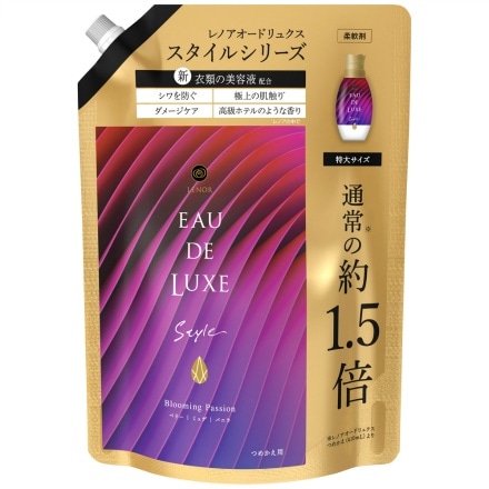 レノア オードリュクス スタイルシリーズ ブルーミングパッション つめかえ用 特大サイズ × 6点セット P&G 4902430892216