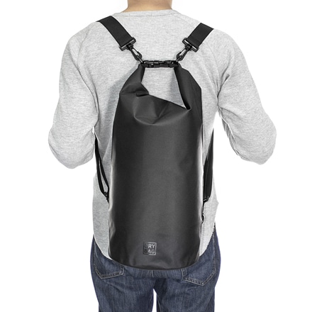 防水ドライバッグ 20リットルサイズ ブラック OWL-WPBAG03-BK ※他色あり