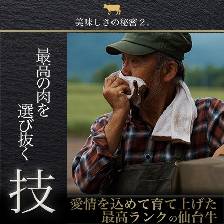 仙台牛 A5ランク サーロインステーキ用 320g 1~2人前