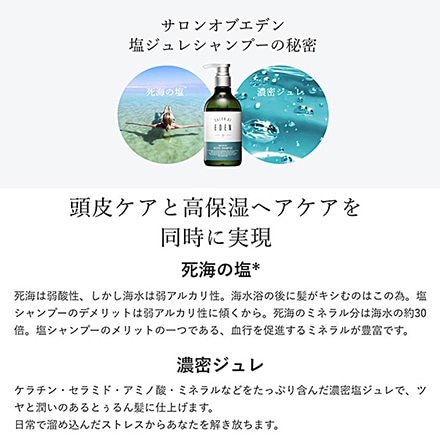 サロンオブエデン ジュレシャンプーM詰め替え 380ml 18個