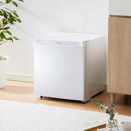 simplus 冷蔵庫 1ドア 45L 霜取り機能付 SP-47L1-WH 小型 シンプラス コンパクト ホワイト