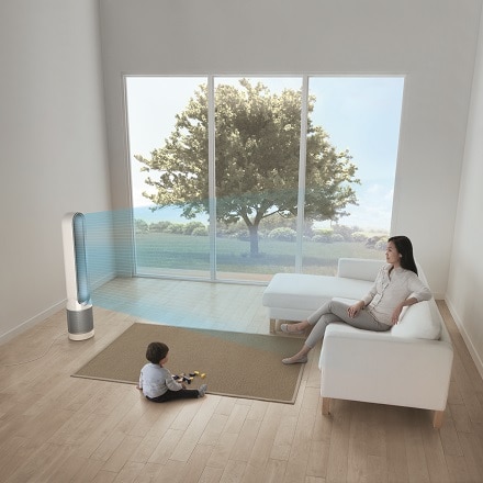 Dyson Pure Cool 空気清浄機能付タワーファン ホワイトシルバー TP00WS