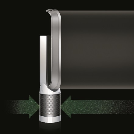 Dyson Pure Cool 空気清浄機能付 タワーファン ホワイト/シルバー TP00WS 空気清浄適用床面積（畳）: 9 畳(30分)～26畳(60分)