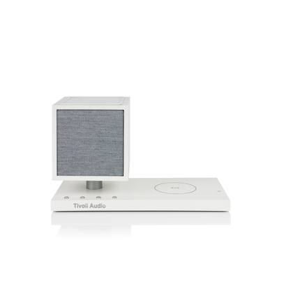 チボリオーディオ REVIVE Qiワイヤレス充電器付 White/Grey Bluetoothスピーカー REV-0113-ROW ※他色あり