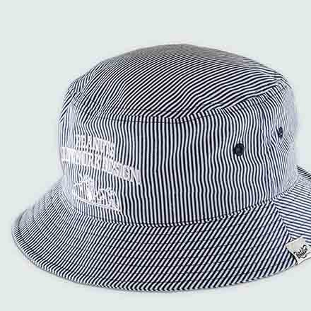 Workson Peanuts ピーナッツ スヌーピー WSP HAT ヒッコリーネイビー フリーサイズ ※他色あり