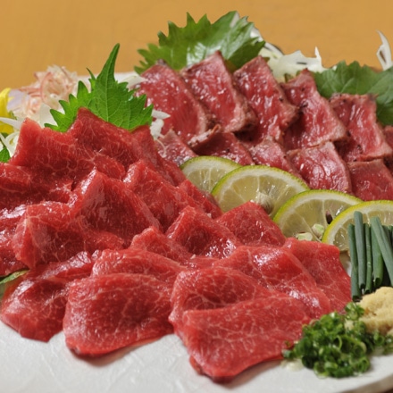 千興ファーム 馬刺しとたたきセット 計200g