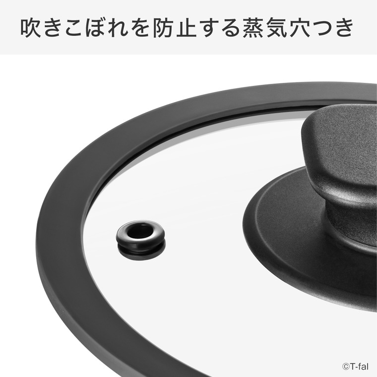 ティファール T-fal ラクラ・クッカー専用 ガラスぶた(20cm) CY38電気圧力鍋用単品 XA381J0