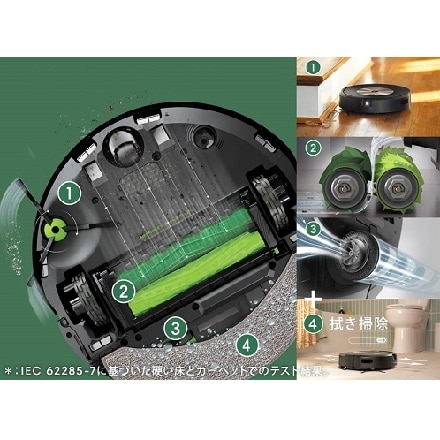 iRobot アイロボット 掃除機＆床拭きロボット ルンバ コンボ j9+ SD c955860