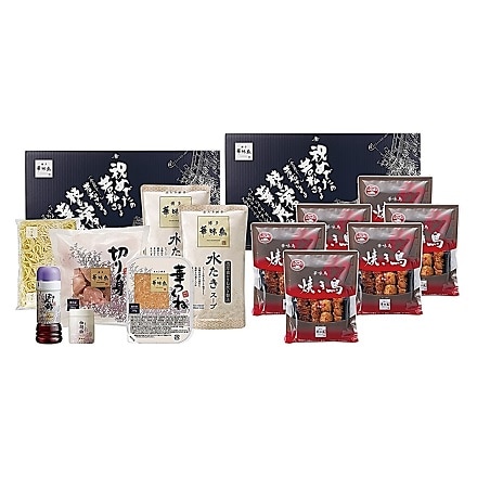博多華味鳥 水たき・焼き鳥セット 3~4人前