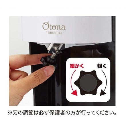 電動ふわとろ雪かき氷器 DTY-B1BK ブラック ※他色あり