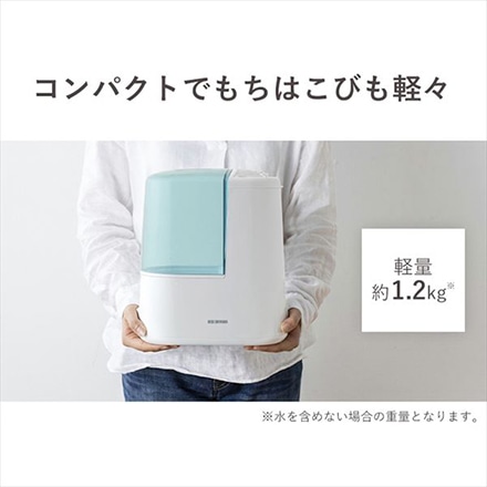 アイリスオーヤマ 加熱式加湿器 260ml/hタイプ SHM-260R1-W ホワイト ※他色あり
