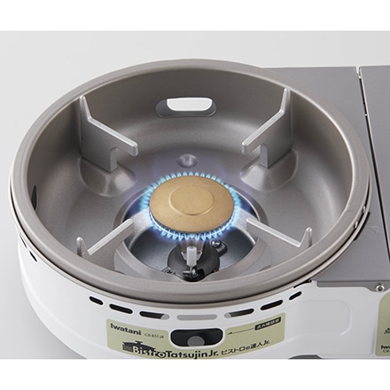 Iwatani カセットフー ビストロの達人Jr ホワイト CB-BST-JR