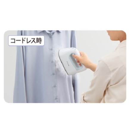東芝 コードレス衣類スチーマー TAS-X6-H グレー ※他色あり