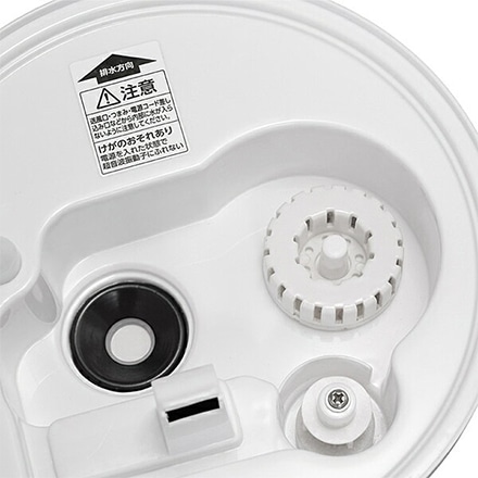 アイリスオーヤマ 超音波式加湿器 しずく型 2.8L UHM-280S-W ホワイト ※他色あり