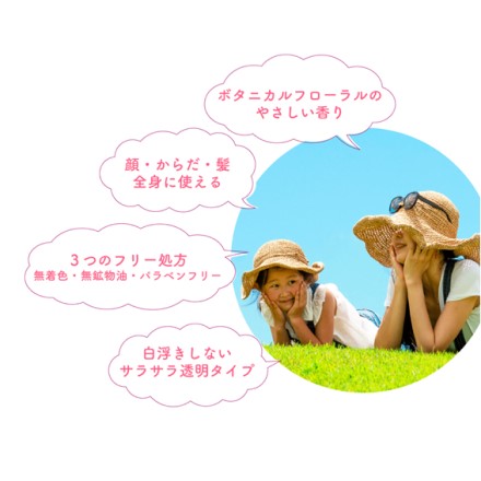 ミミ・アミィUVカットスプレー250g SPF50+ PA++++ ボタニカルフローラル※他各種あり