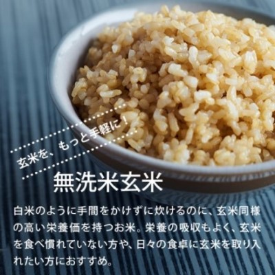 スマート米 福島県白河産 コシヒカリ 無洗米玄米1.8kg 残留農薬不検出 令和二年度産