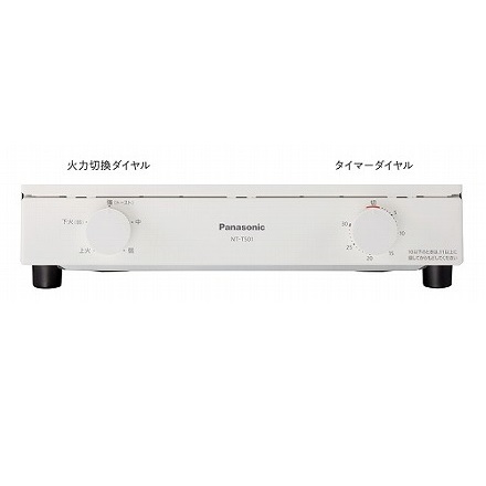 パナソニック オーブントースター NT-T501-W ホワイト　トースト4枚焼き