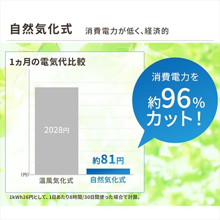 アイリスオーヤマ 気化ハイブリッド式加湿器 700ml HVH-700R1-T ブラウン ※他色あり