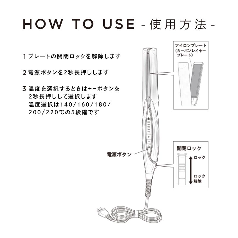 MTG ReFa BEAUTECH STRAIGHT IRON RE-AC02A
