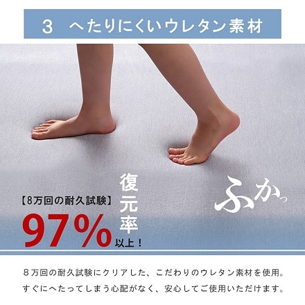 フレッド ラグ 180×180cm グレー ※他色あり