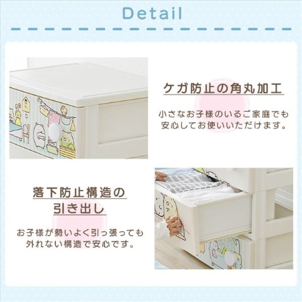 アイリスオーヤマ キャラクターチェスト すみっコ1A NHG-T554 ※他各種あり