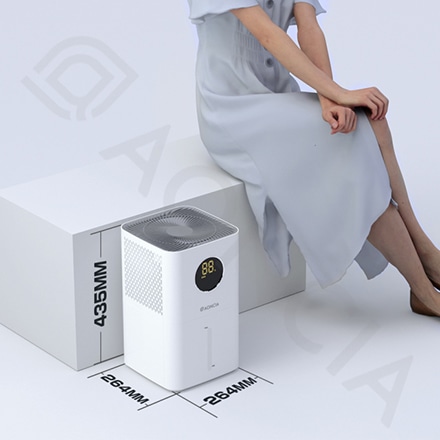 AONCIA 気化式加湿器 12L 約17畳(木造10畳) 大容量 ホワイト