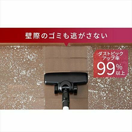 アイリスオーヤマ AC式サイクロンスティッククリーナー ノーマルヘッド SCA-110 ブラック