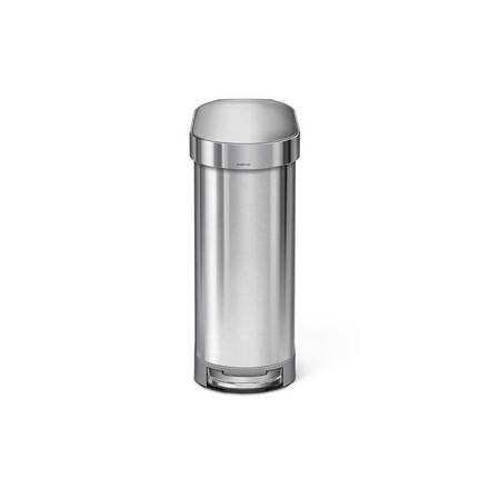simple human スリムステップカン 45L シルバー 125