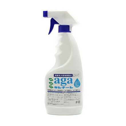 除菌スプレー agaキレナーレ 次亜塩素酸水 500ml