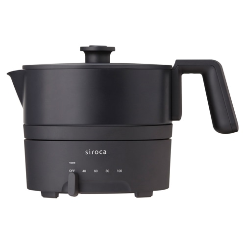siroca おりょうりケトル ちょいなべ ブラック SK-M151 ※他色あり