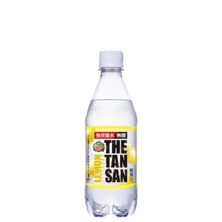 カナダドライ・ザ・タンサン・レモン430ml PET×24本入り