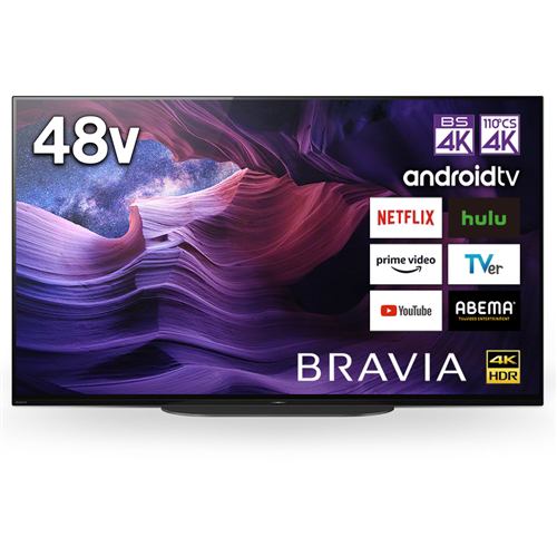 ソニー 48V型4K対応有機ELテレビ BRAVIA 4Kチューナー内蔵 YouTube対応 KJ-48A9S