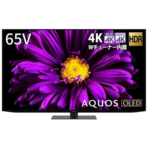 シャープ BS/CS 4K内蔵有機ELテレビ AQUOS OLED DQ1シリーズ 65V型 4T-C65DQ1
