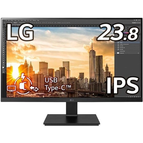 LG IPS液晶モニター エルゴノミックスタンド 23.8インチ 24BL650C-BAJP