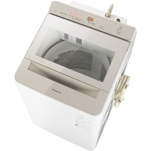 パナソニック 全自動洗濯機 洗濯11.0kg 上開き NA-FA110K5-N シャンパン