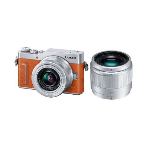 パナソニック デジタル一眼カメラ LUMIX ルミックス DC-GF10 ダブルレンズキット オレンジ DC-GF10W-D ※他色あり