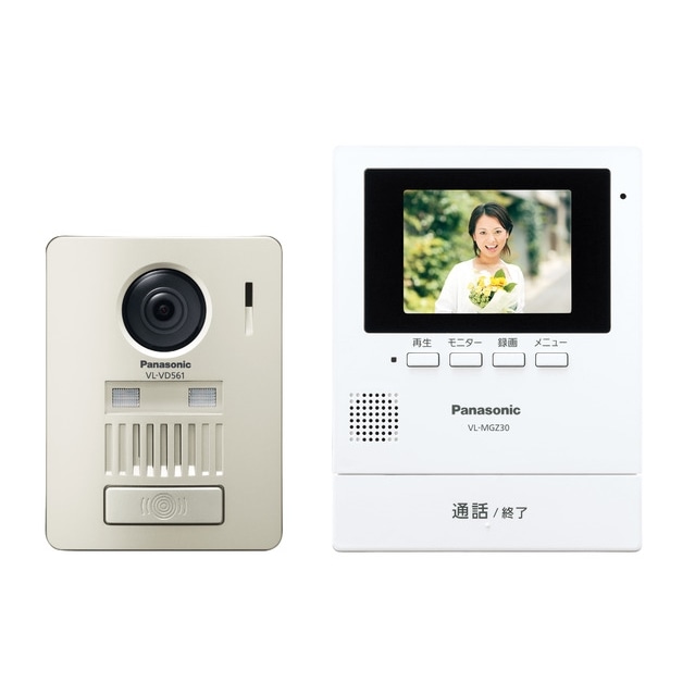パナソニック モニター壁掛け式ワイヤレステレビドアホン VL-SGZ30