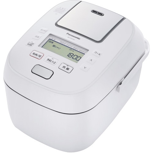 パナソニック スチームIHジャー炊飯器 SR-STS101-W ホワイト