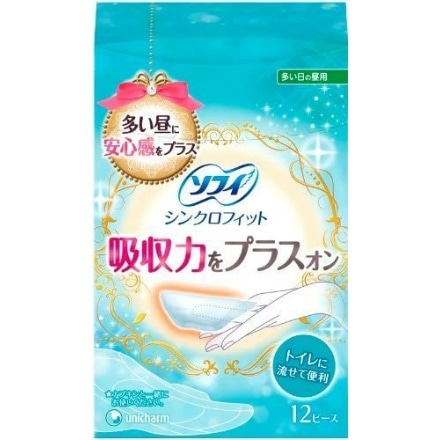 ソフィシンクロフィット12枚 × 1点 ユニ・チャーム (ユニチャーム) 4903111386604