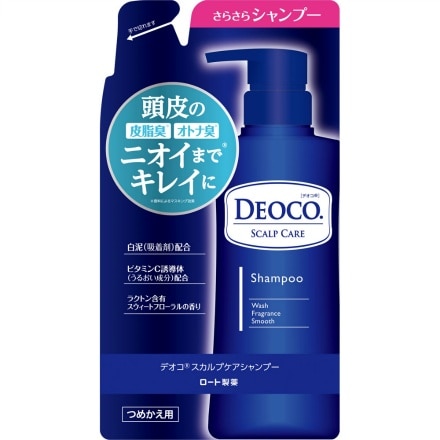 デオコ スカルプケアシャンプー つめかえ用 × 24点セット ロート製薬 4987241168620