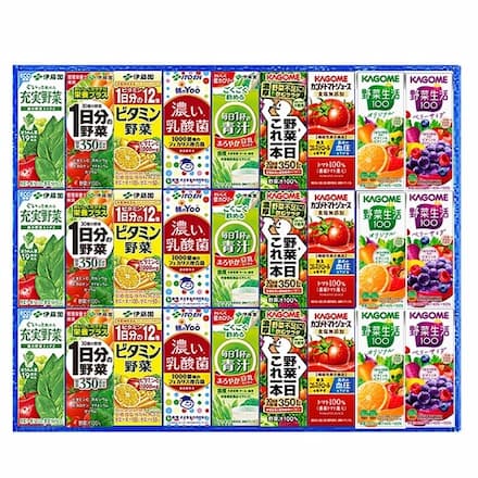 9種の健康ドリンク ギフトセット 200ml紙パック27本