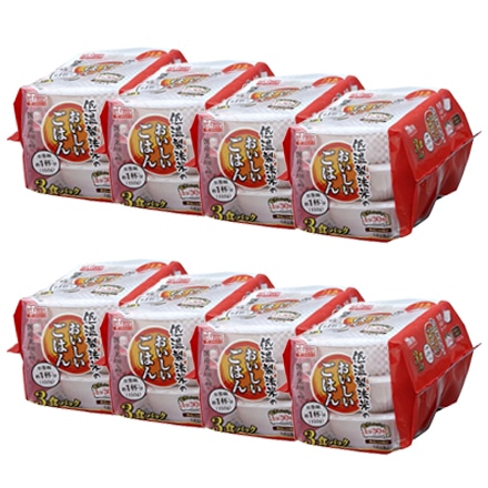 アイリスフーズ 低温製法米のおいしいごはん 150g×24食パック（3食パック×8袋）