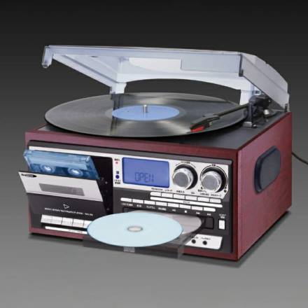 Bearmax オーディオ・レコードプレーヤーIII 交換針3本付き MA-89